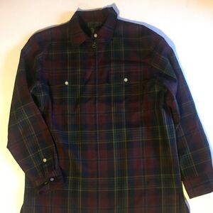 Lauren Ralph Lauren Plaid Zip Up